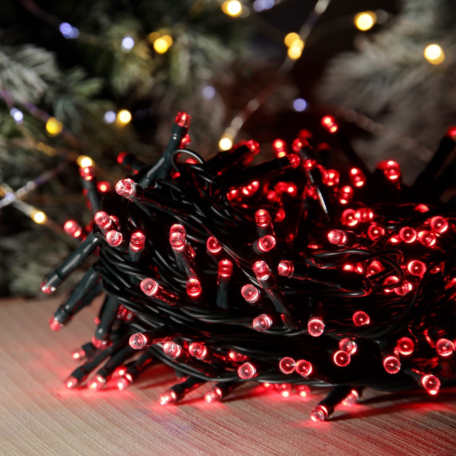 Luce di natale Rossa 960 LED 38,60m