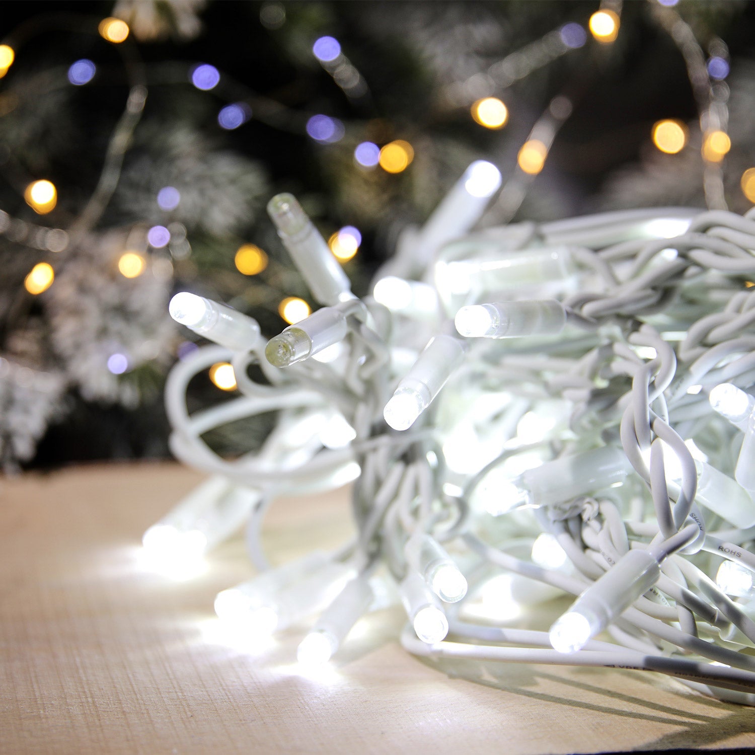 Tenda 300 Led Ice flash Bianca Professionale