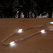 Luce di natale  copper piattina 100 MICROLED luce Bianca con flash 10m