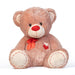 Peluche Orso Fiocco Cuori 70CM