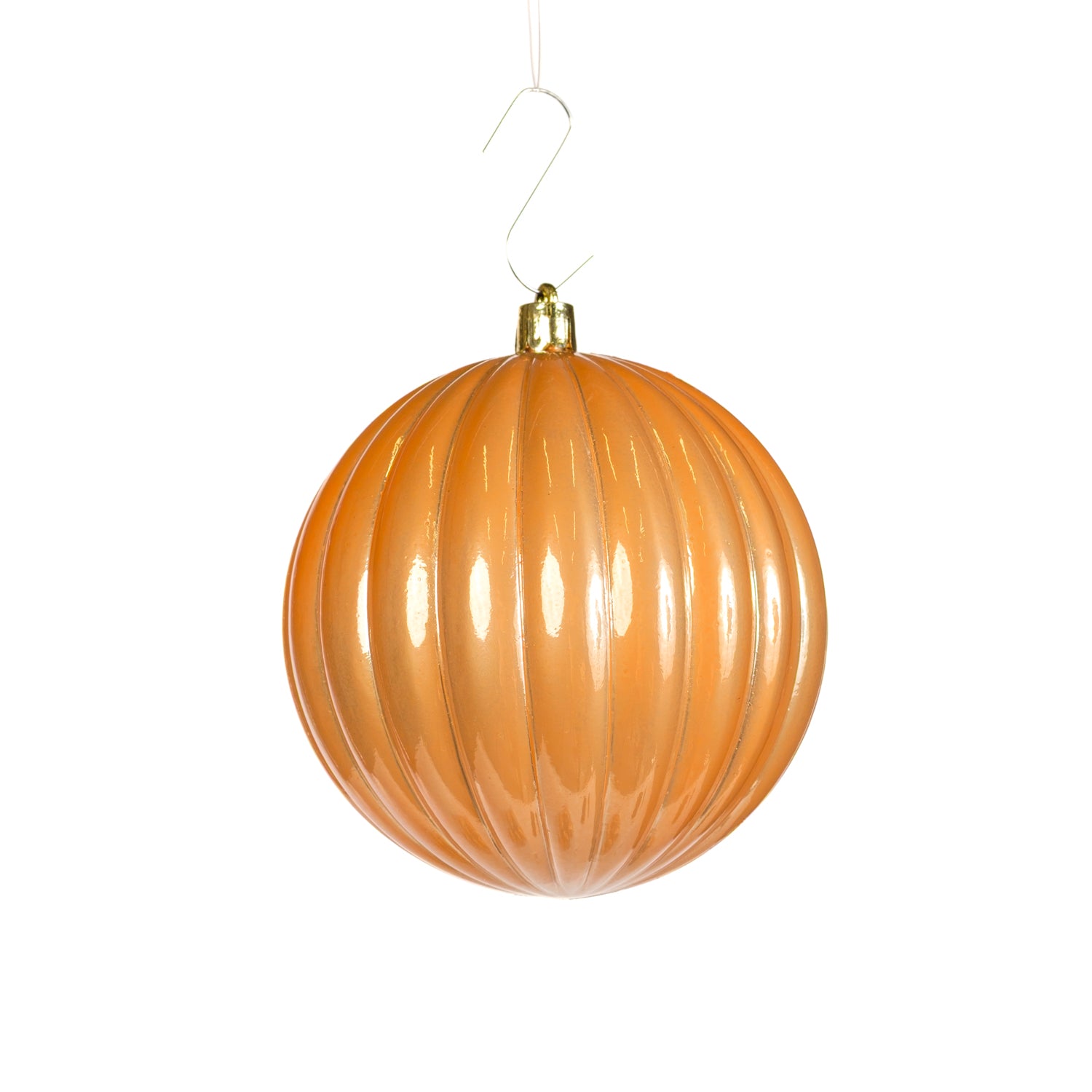 Pallina in plastica rigata, colore ramage, diametro di 20CM