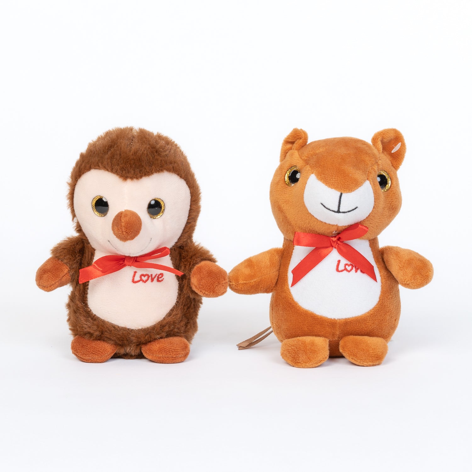 Peluche Animali del bosco 15cm, pupazzi per san valentino, idea regalo