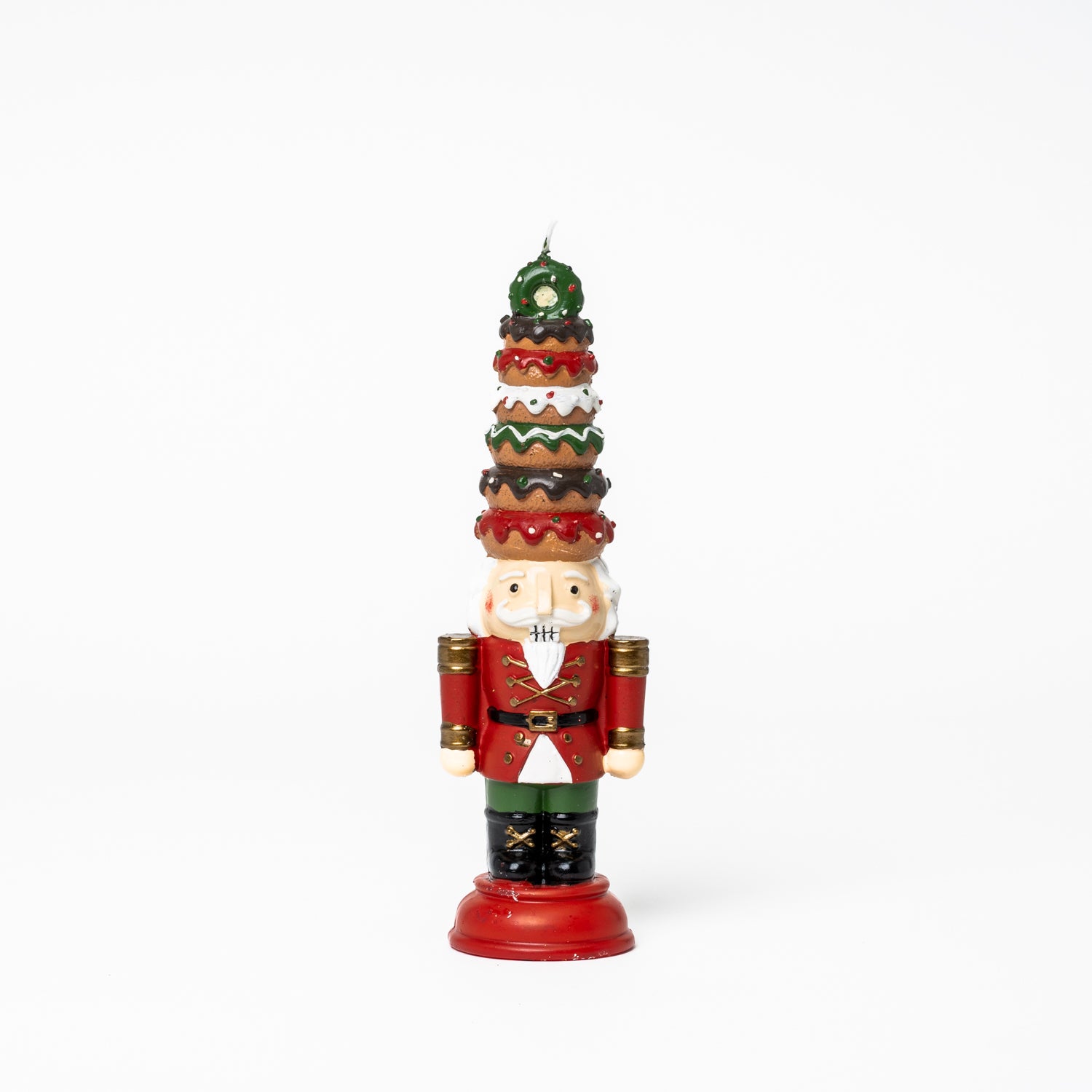 Candela albero Natale Vintage 7X7X19CM