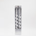 Set 2 candele aspirale 35Cm Argento
