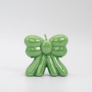 Candela fiocco 12Cm Verde