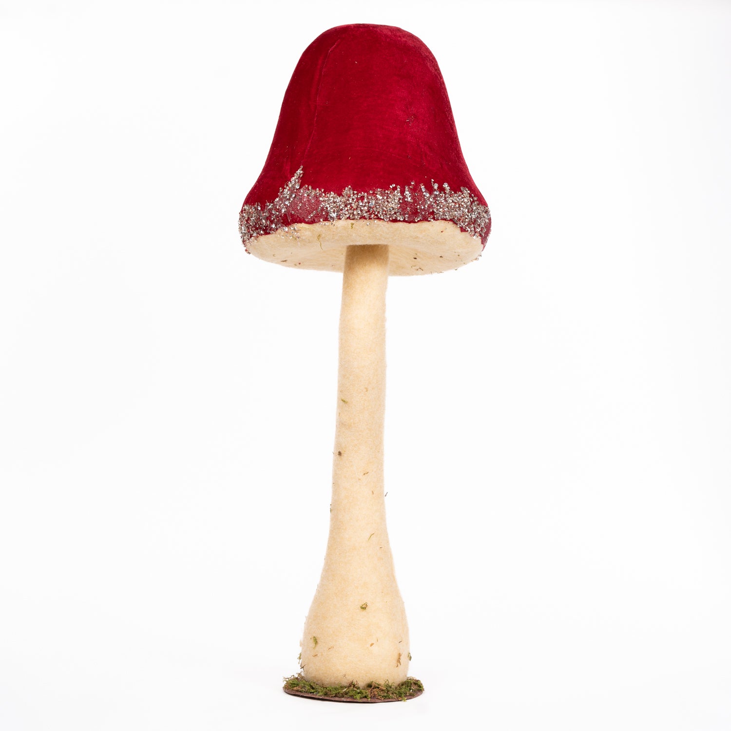 Decorazione fungo bordeaux, 30X82CM