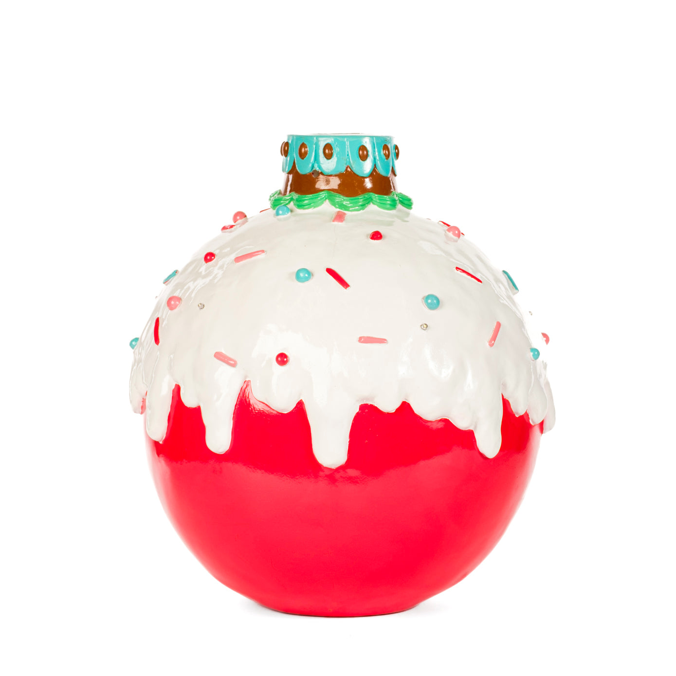 Base albero sfera candy con luci 39x39x50CM