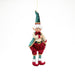 Addobbo elfo Rosso Verde 50CM, decorazione Natalizia, Idea regalo