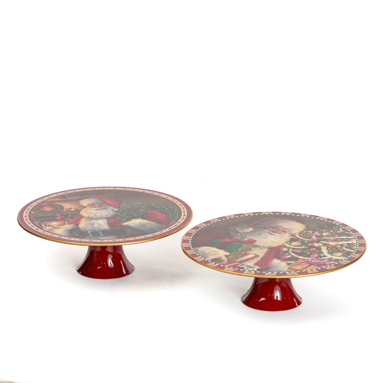 Alzata Babbo natale assortite, 29X22X10CM