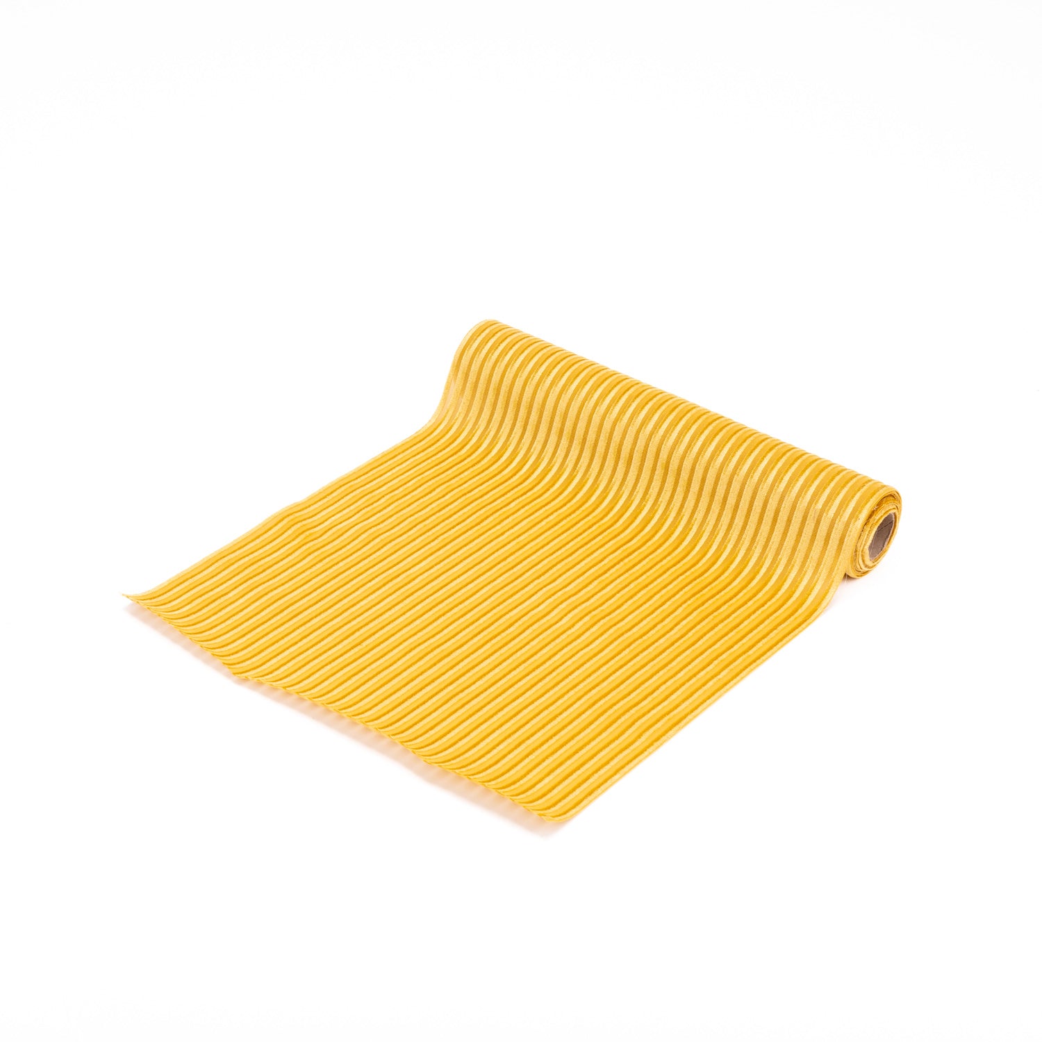 Runner Oro pieghettato da 2,7mt, decorazione Natalizia, confezione