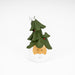 Candela Babbo Natale Albero 12CM, decorazioni Natalizie