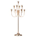 CANDELABRO 9 BRACCI ORO