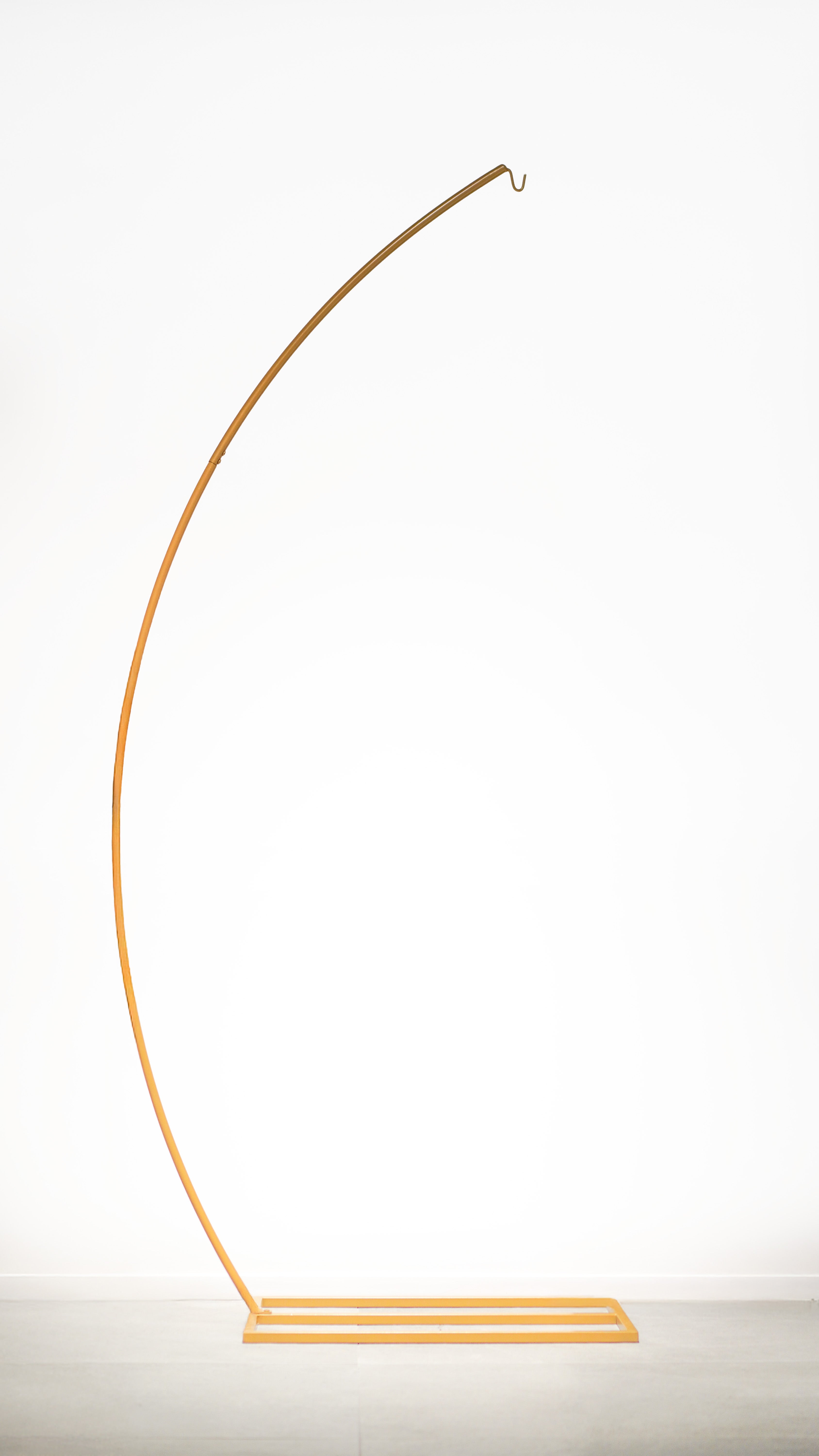 Piedistallo arco H.240CM oro per lampadario