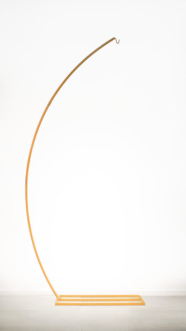 Piedistallo arco H.240CM oro per lampadario