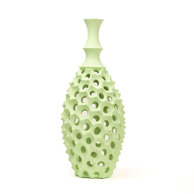 VASO TRAFORATO SLIM VERDE