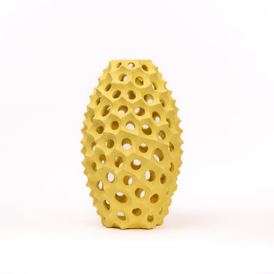 VASO TRAFORATO GIALLO