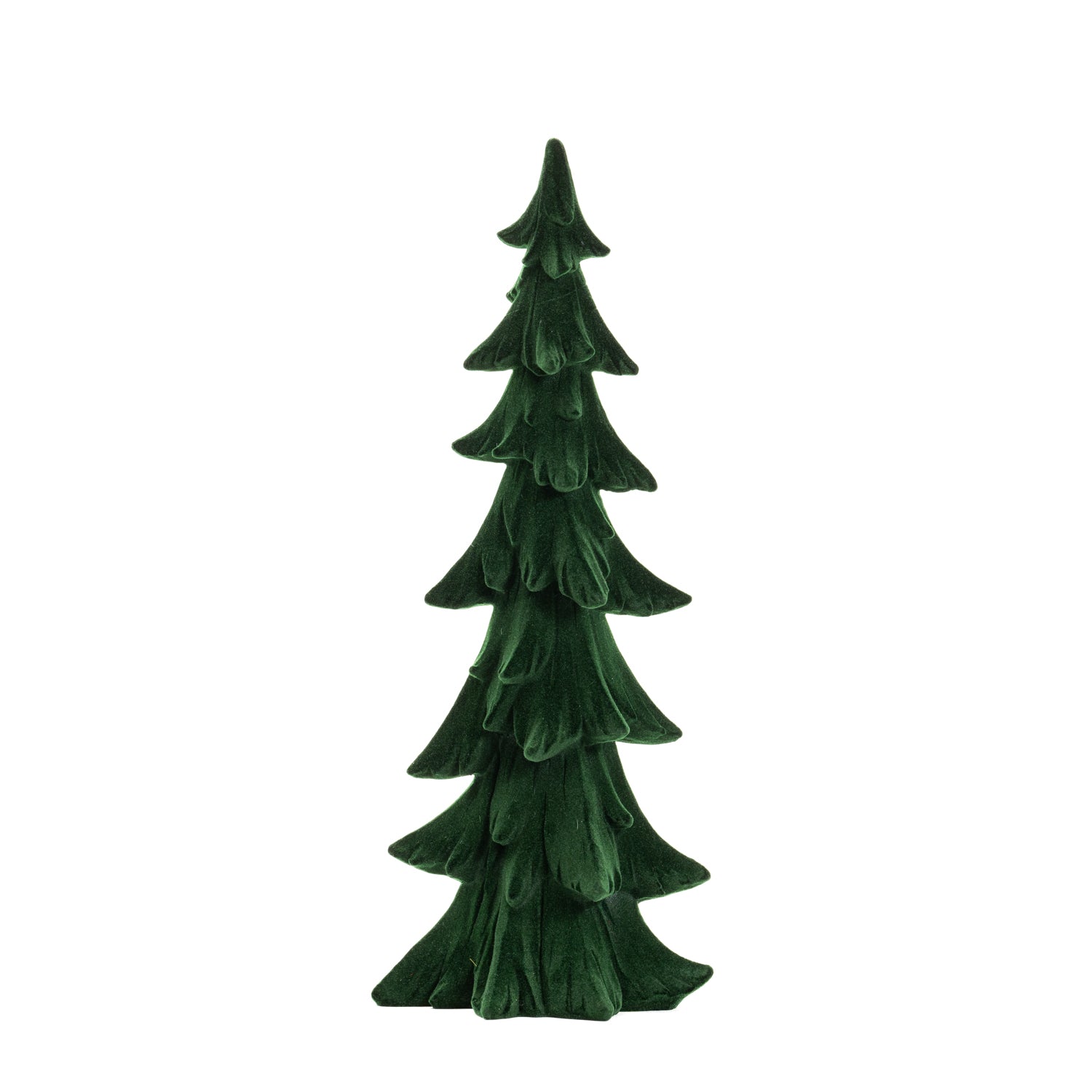 Albero in Velluto verde, H.36CM