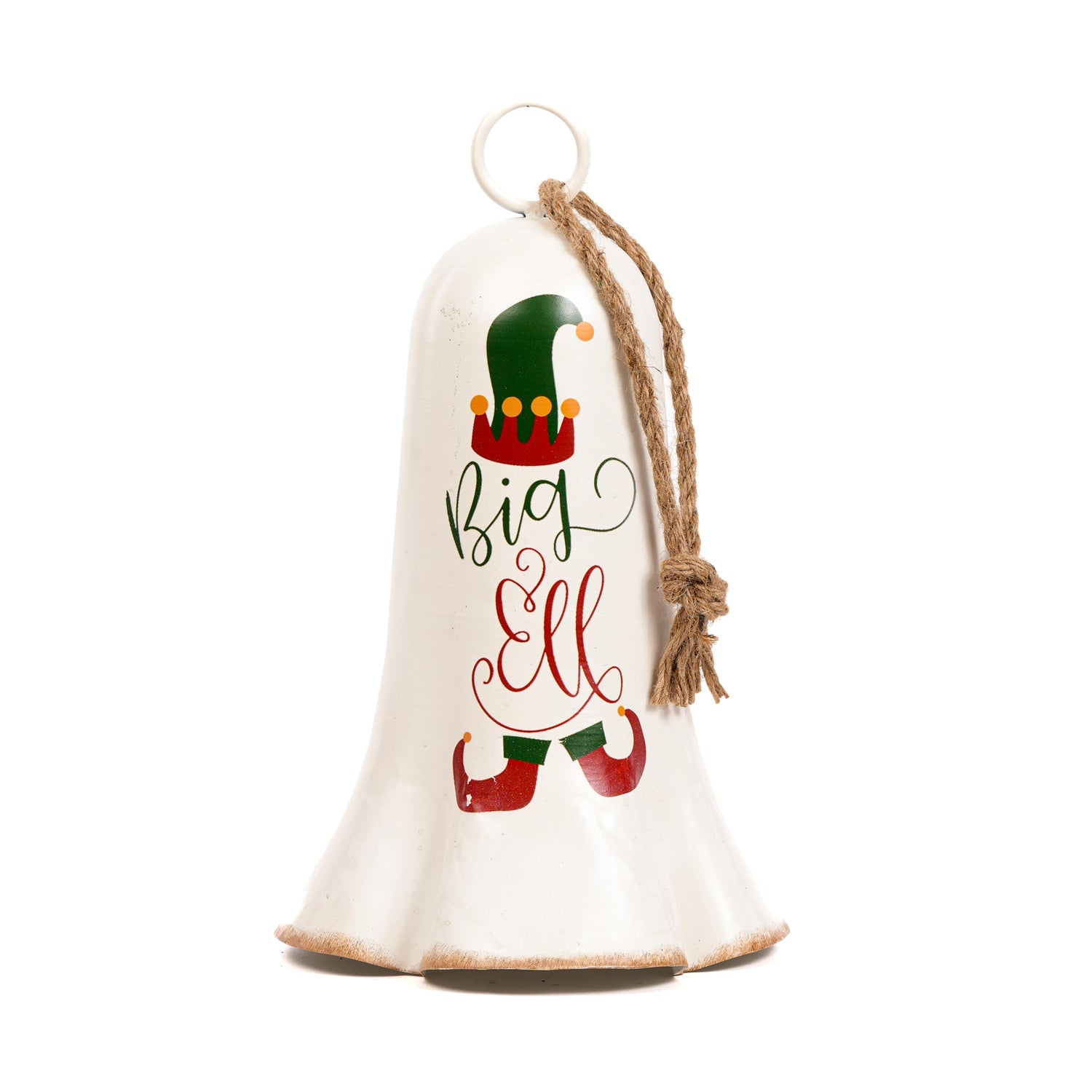 Addobbo campana in metallo, 23X23X39CM