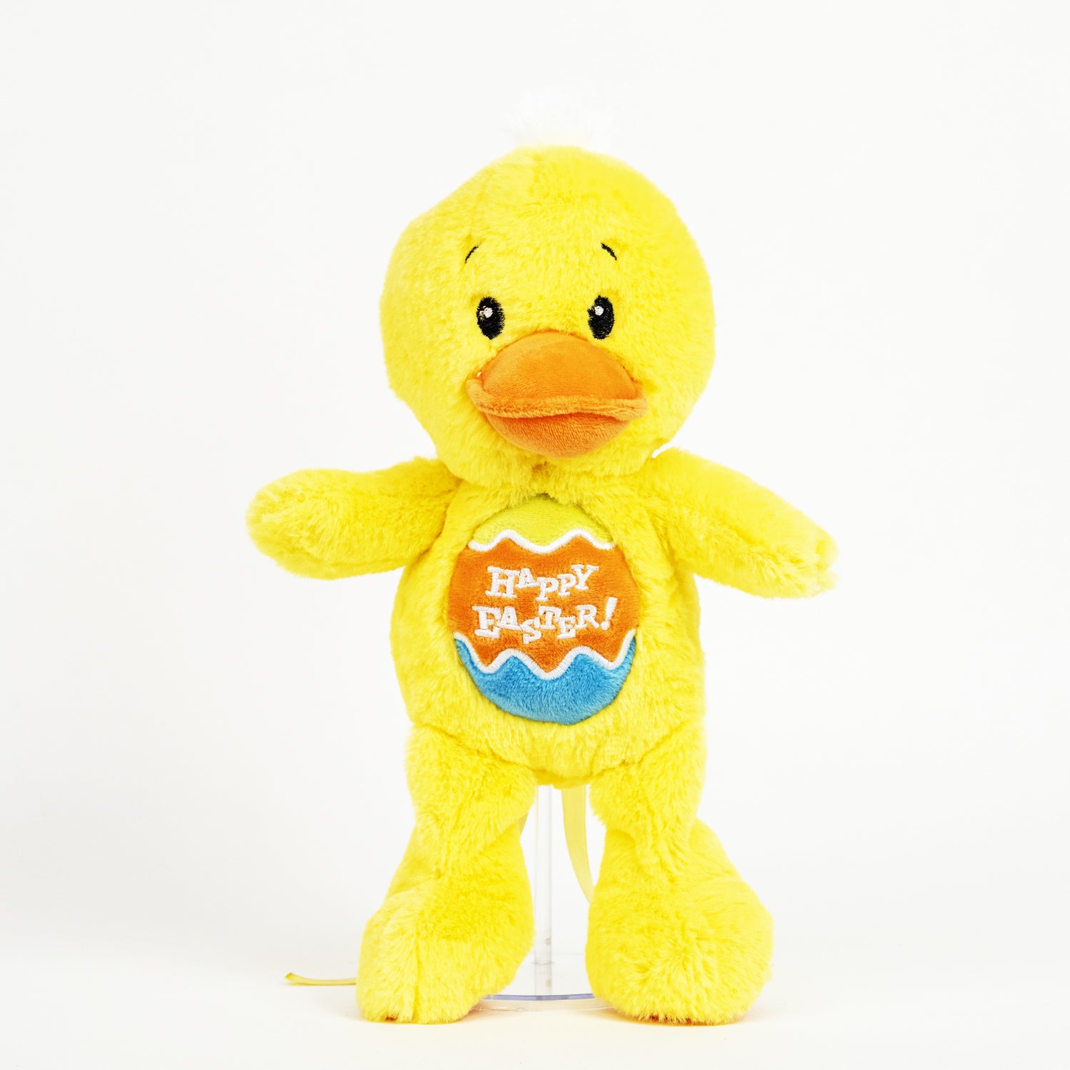 Peluche Animali della Fattoria con scritta Happy Easter, pupazzi per pasqua, idea regalo