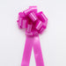Coccarda ad Anelli autotirante 31 mm Fucsia con coda lunga in cartone da 50 pz, De Luca srl, confezionamento, fiocco, accessori, coccarda, ribbon, nastro, chiudi borsa, ferma busta, segna pacco, uova di pasqua