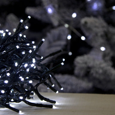 Luce di natale cluster bianco freddo 384 LED 9m Default Title