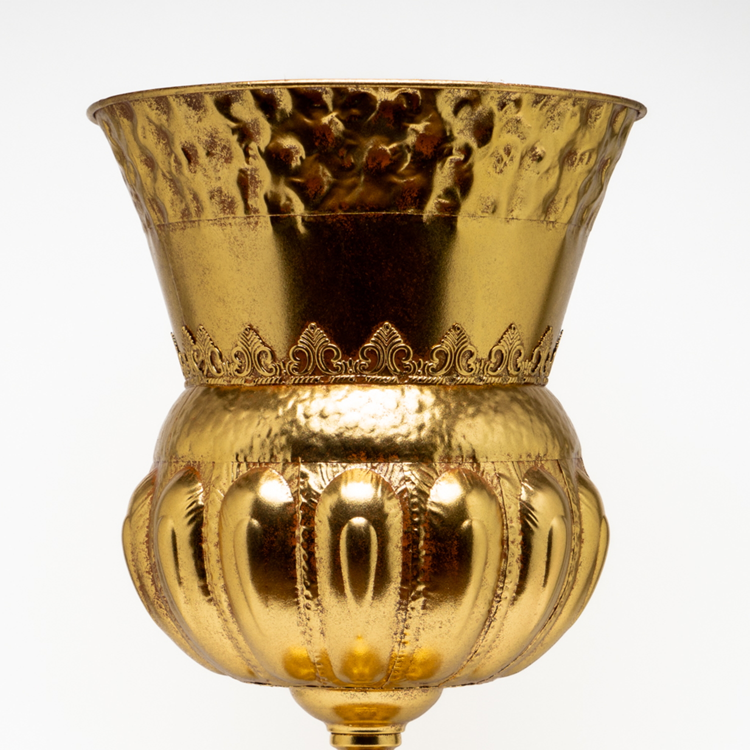 Vaso Coppa Retrò Oro 34X34X57CM