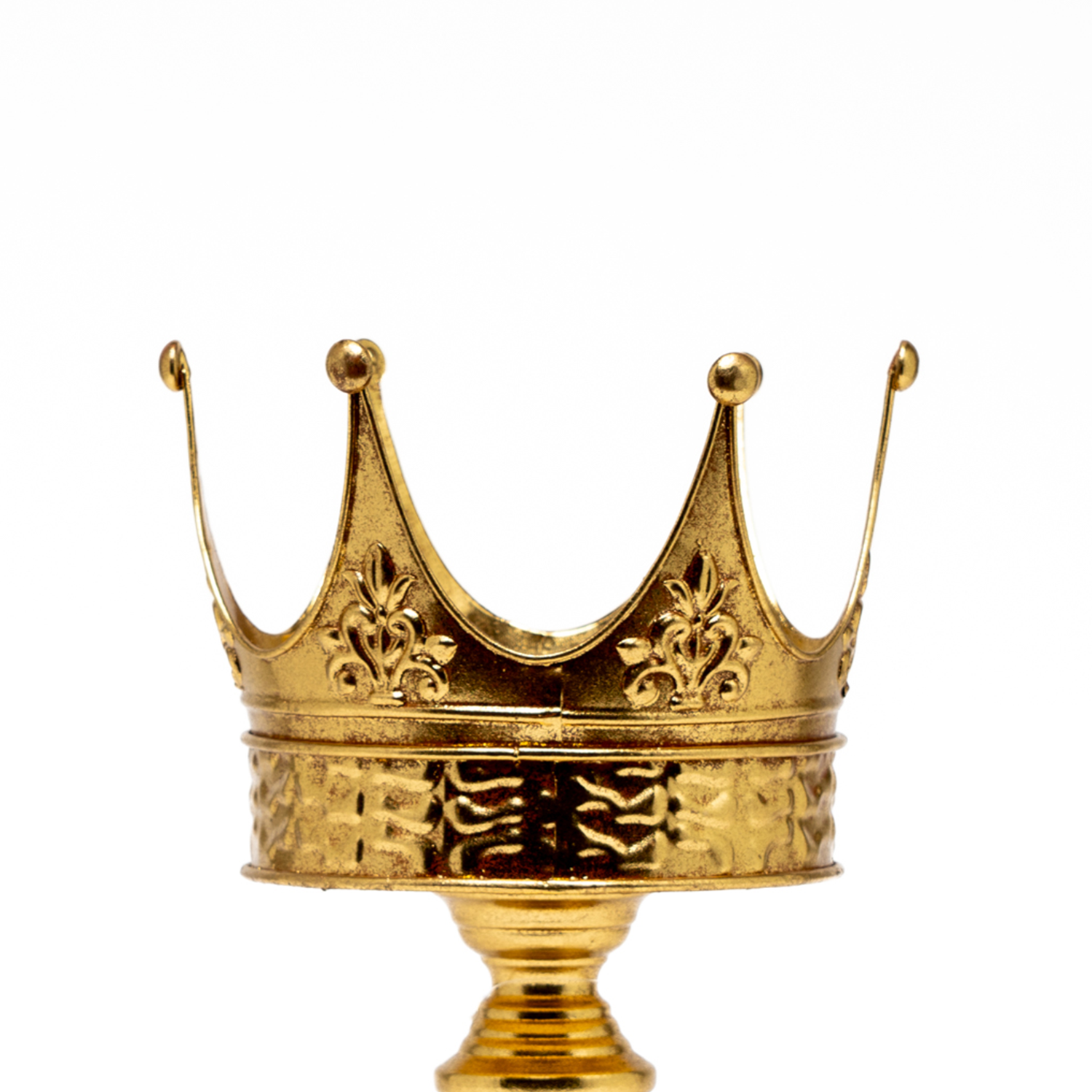 Alzata Corona Retrò Oro 27X35CM