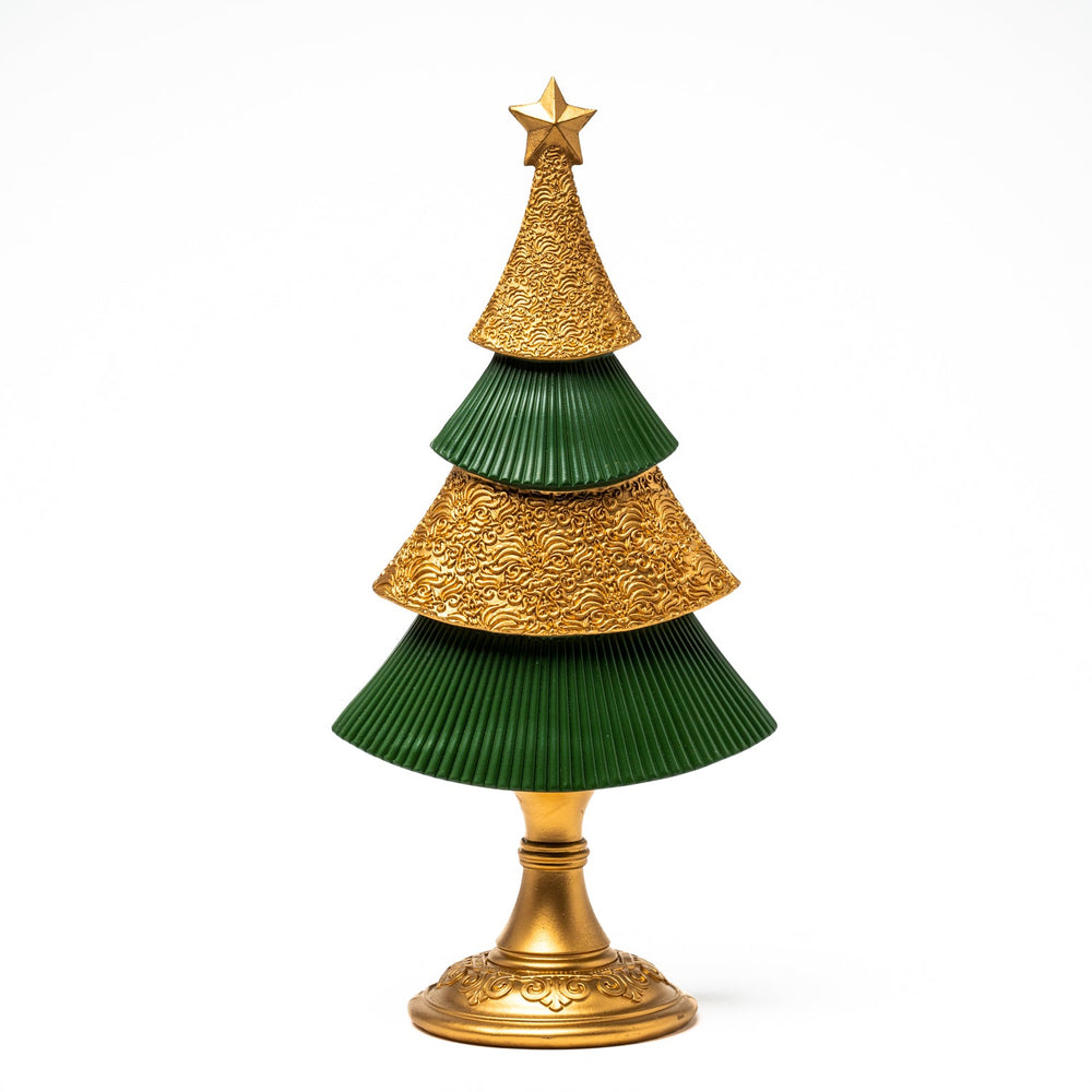 Albero Decorato Rigato 41CM